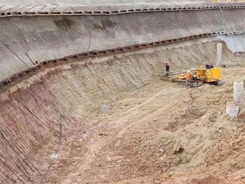 科尔沁左翼后基坑边坡加固